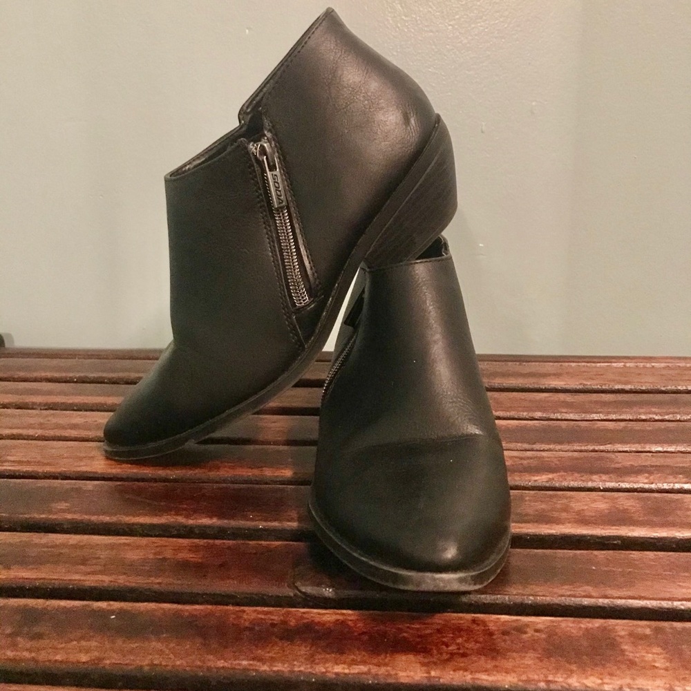 Black booties